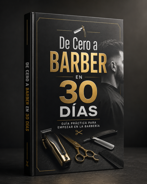 Curso de 0 a barbero profesional en 30 días (ACCESO DE POR VIDA) Solo abonas una vez
